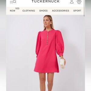 NWT Cerise Pink Pomander Mini Dress Tuckernuck